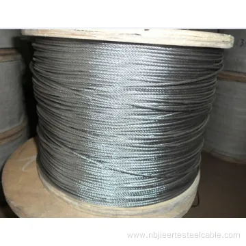 Electro Galvanized Steel Wire Rope with High Quality